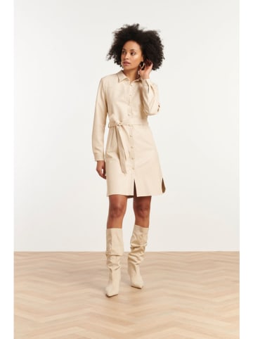 Smashed Lemon Kleid in Beige