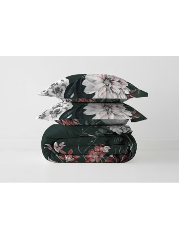 Monsun 2-delige set: kussenslopen "Alur" groen/meerkleurig