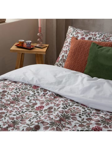 Monsun Perkal-Bettbezug ''Milara'' in Weiß