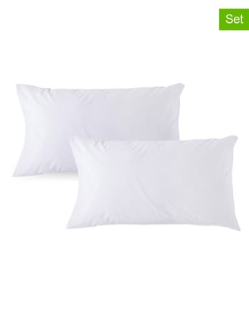 Monsun 2-delige set: kussenslopen "Sakura" wit