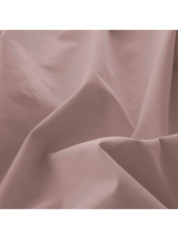 Monsun Perkalowe prześcieradło "Sakura" w kolorze jasnoróżowym