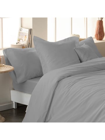 Monsun 2er-Set: Kissenhüllen "Sakura" in Grau