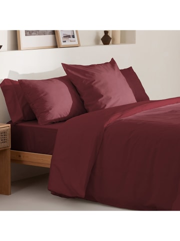 ethere Perkalowa poszewka "Liso" w kolorze fioletowym na poduszkę