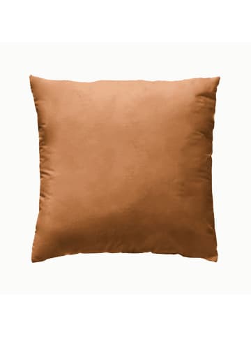 ethere Perkal-Kissenbezug "Liso" in Hellbraun