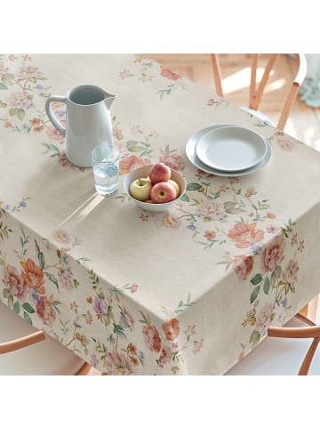 Mint Rugs Obrus "Natural Ankara" w kolorze kremowo-jasnoróżowo-zielonym