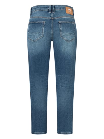 MAC Dżinsy "Iowa" - Slim fit - w kolorze niebieskim