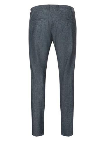 MAC Spodnie chino "Lennox" w kolorze granatowym