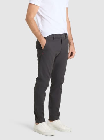 MAC Spodnie chino "Lenny" w kolorze granatowym