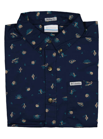 Columbia Functioneel shirt "Rapid Rivers" - regular fit - donkerblauw