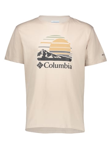 Columbia Koszulka "Path Lake II" w kolorze beżowym