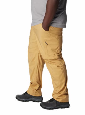 Columbia Spodnie funkcyjne Zipp-Off "Silver Ridge™" w kolorze żółtym