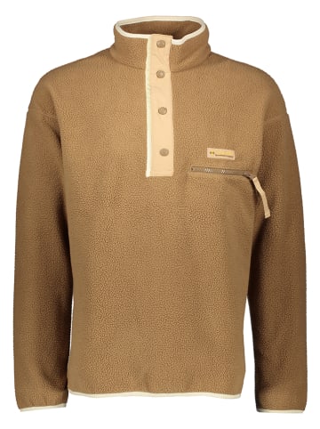 Columbia Fleecepullover "Helvetia II" in Hellbraun