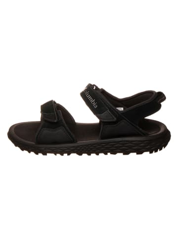 Columbia Leder-Trekkingsandalen "Konos Hiker 2" in Schwarz