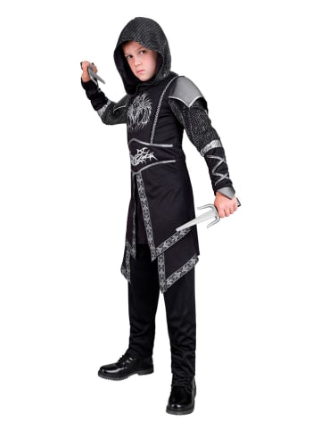 Carnival Party Kostuum "Duistere Moordenaar" zwart/donkerblauw