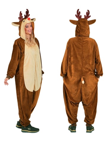 Carnival Party Kostuumpak "Reindeer" lichtbruin/beige