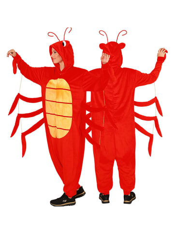 Carnival Party Kombinezon kostiumowy "Lobster" w kolorze czerwono-pomarańczowym