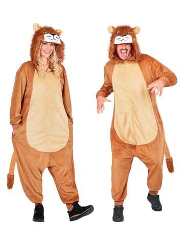 Carnival Party Kostuumpak "Lion" lichtbruin/beige