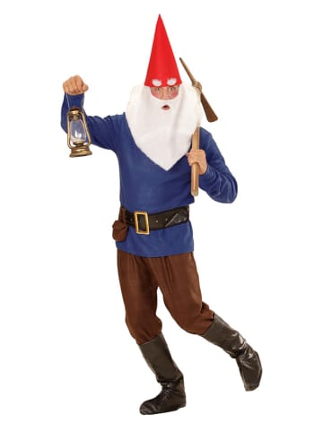 Carnival Party 5tlg. Kostüm "Zwerg" in Blau/ Braun