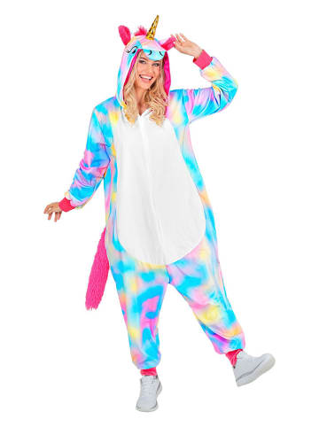 Carnival Party Kostuumpak "Unicorn" meerkleurig/wit