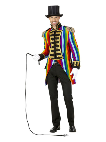 Carnival Party Blezer kostiumowy "Rainbow Parade Coat" ze wzorem