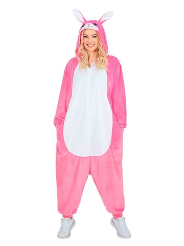 Carnival Party Kostuumpak "Konijntje" lichtroze/wit