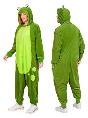 Carnival Party Kombinezon kostiumowy "Frog" w kolorze zielonym