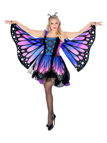 Carnival Party 3-częściowy kostium "Butterfly" w kolorze fioletowym