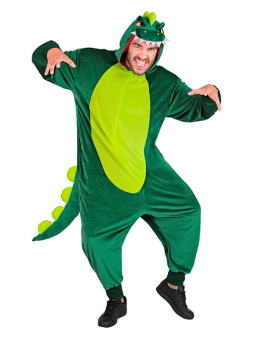 Carnival Party Kostuumpak "Dinosaurus" groen