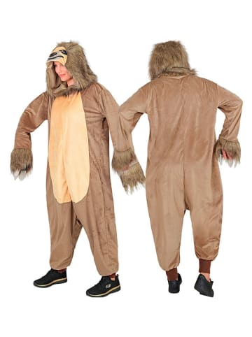 Carnival Party Kostuumpak "Flautier" beige/lichtbruin