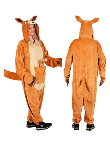 Carnival Party Kombinezon kostiumowy "Kangaroo" w kolorze jasnobrązowo-beżowym