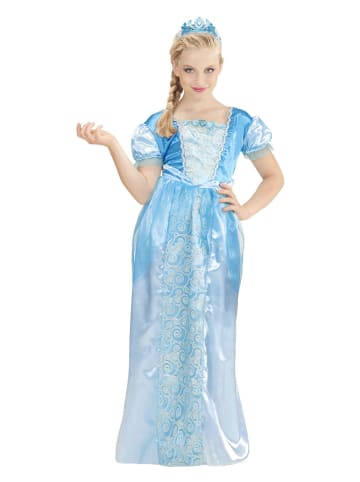 Carnival Party 2-częściowy kostium w kolorze błękitnym