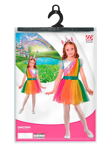 Carnival Party 2tlg. Kostüm "Einhorn" in Bunt