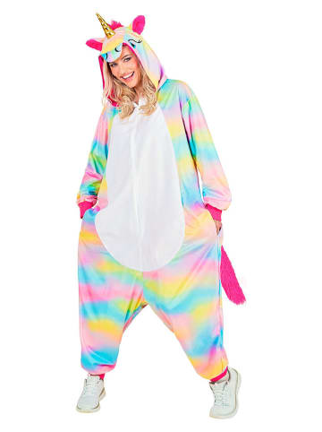 Carnival Party Kombinezon kostiumowy "Unicorn" w kolorze białym ze wzorem