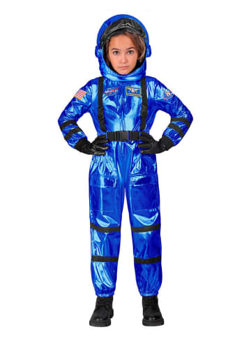 Carnival Party 2-delige kostuum "Blauwe astronaut" blauw