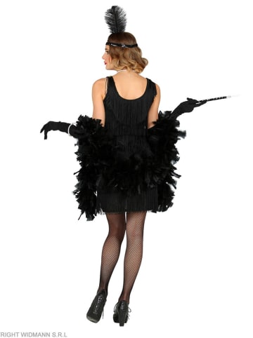 Widmann 2tlg. Kostüm "20s Flapper" in Schwarz