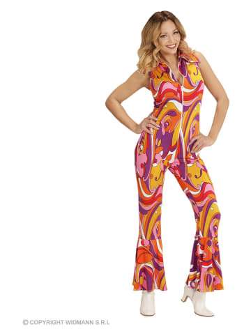 Carnival Party Kombinezon kostiumowy w kolorze pomarańczowo-różowym