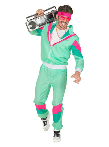 Carnival Party 2-częściowy kostium w kolorze turkusowym