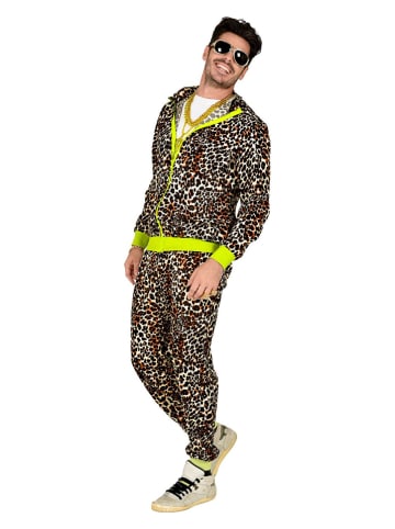 Carnival Party 2-częściowy kostium w kolorze brązowo-żółtym