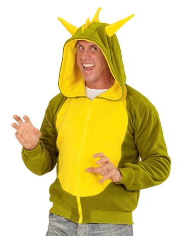 Carnival Party Kostuumjas "Draak" groen/geel