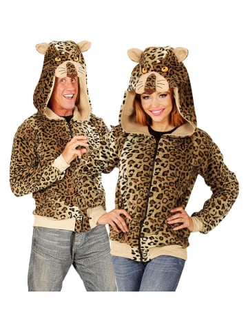 Carnival Party Kostümjacke "Leopard" in Braun/ Beige