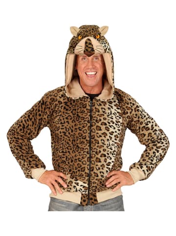 Carnival Party Kostümjacke "Leopard" in Braun/ Beige