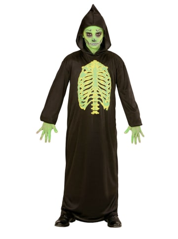 Widmann Kostuumcape "TOXIC REAPER" zwart/lichtgrijs