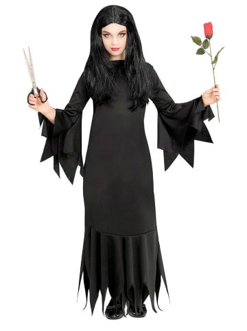 Carnival Party Sukienka kostiumowa "MORTISIA" w kolorze czarnym