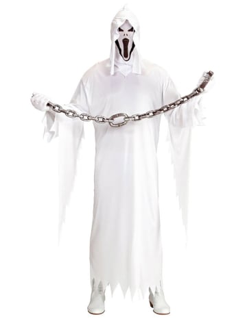 Carnival Party 2tlg. Kostüm "GESPENST" in Weiß