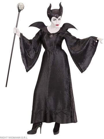 Widmann 2-częściowy kostium "MALEFIZIA" w kolorze czarnym