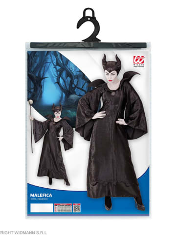 Widmann 2-częściowy kostium "MALEFIZIA" w kolorze czarnym