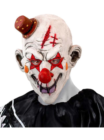Widmann Masker "KILLER CLOWN" wit/rood