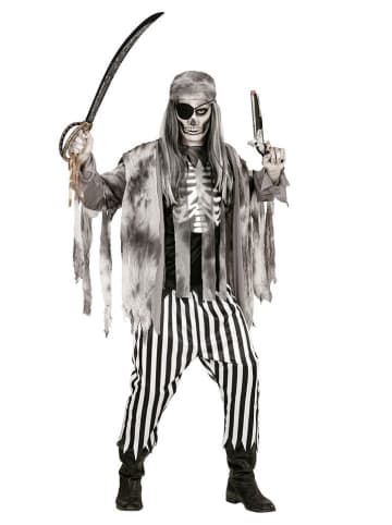 Carnival Party 5-częściowy kostium w kolorze czarno-białym