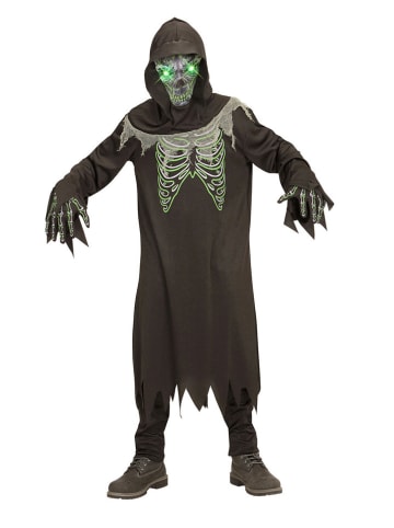 Carnival Party 3-częściowy kostium "Grim reaper" w kolorze czarnym