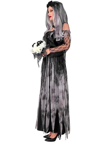 Widmann 2-częściowy kostium "DEAD BRIDE" w kolorze szarym